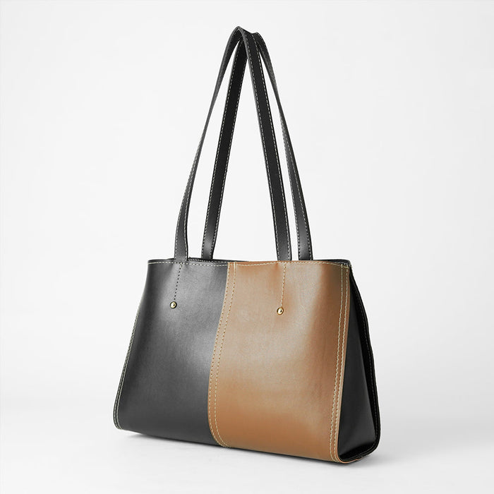 Black & Brown Ladies Tote Bag 583 - Senora