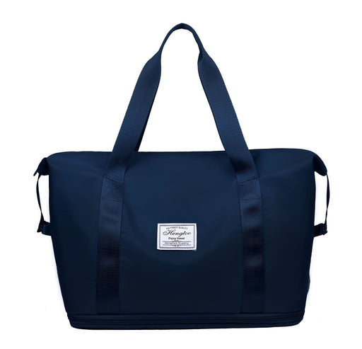 Dark Blue Travel Duffel Bag for Men & Women 4039 - Senora