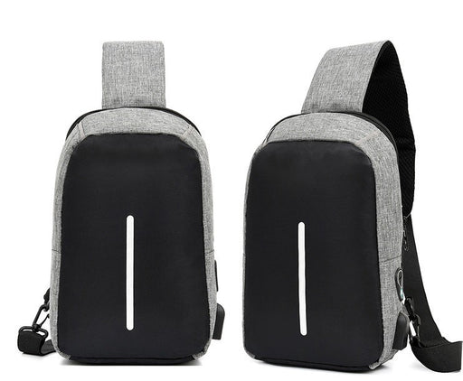 Grey Messenger Bags Sports Bag Gym Bag 4184 - Senora