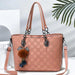 Pink Leather Handbag for ladies 993-5 - Senora