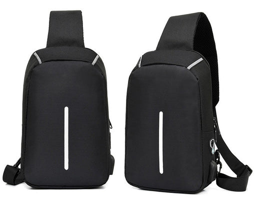 Black Messenger Bags Sports Bag Gym Bag 4184 - Senora