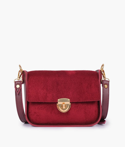 Maroon Handbag For Women 606 - Senora