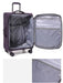 Black Goby London Carry-On Luggage Suitcase 3Pcs Sets On Wheels Oxford Luggage 3006 - Senora