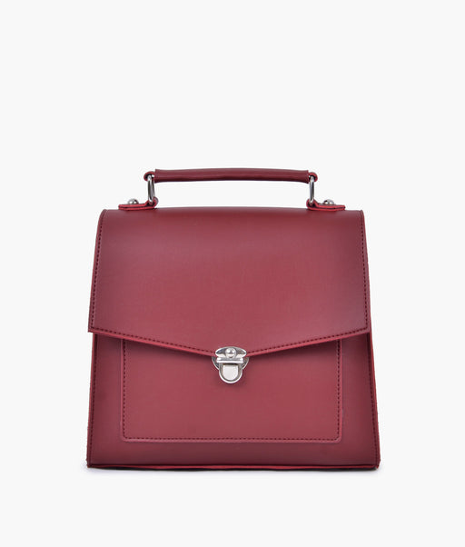 Maroon Handbag For Women 602 - Senora