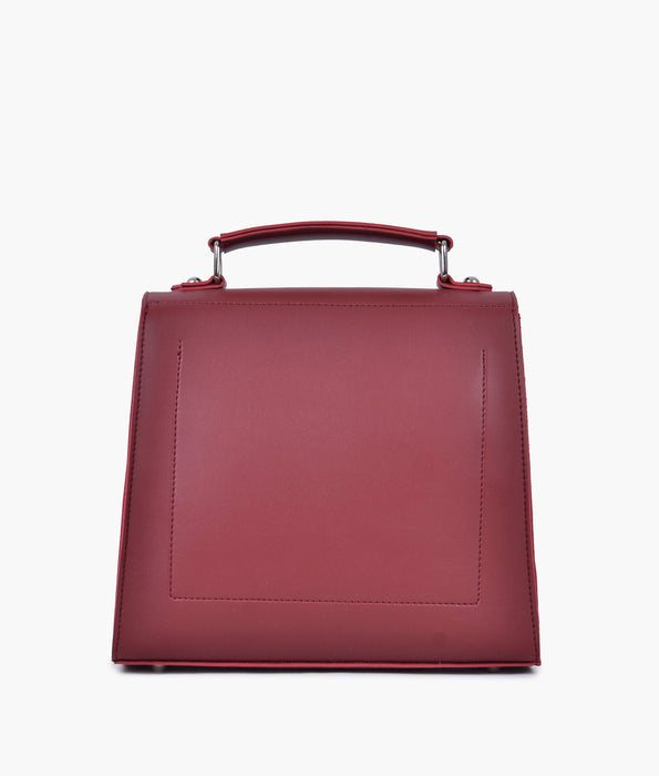 Maroon Handbag For Women 602 - Senora