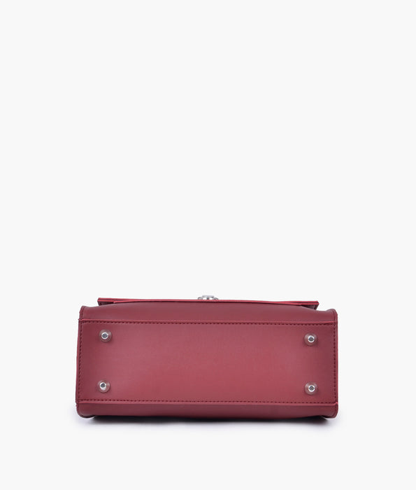 Maroon Handbag For Women 602 - Senora