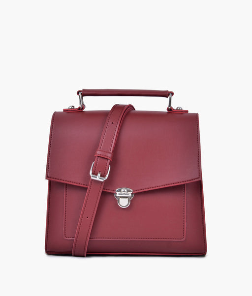 Maroon Handbag For Women 602 - Senora