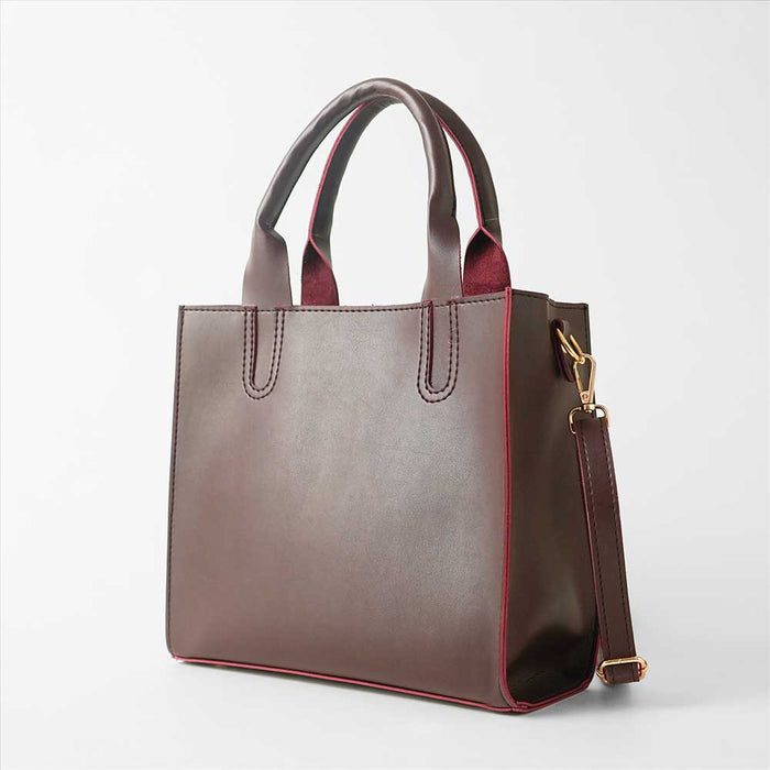 Maroon Ladies Tote bag  563 - Senora