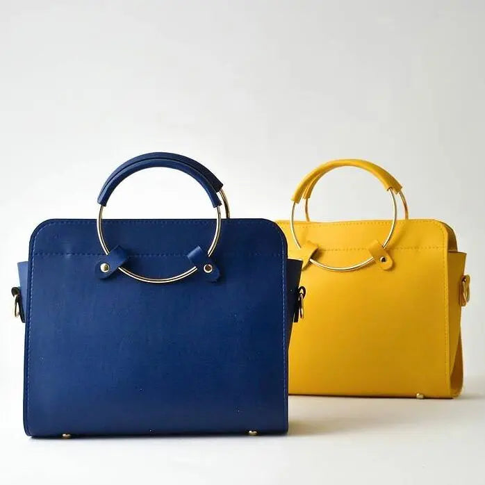 Yellow Women Handbag 556 - Senora