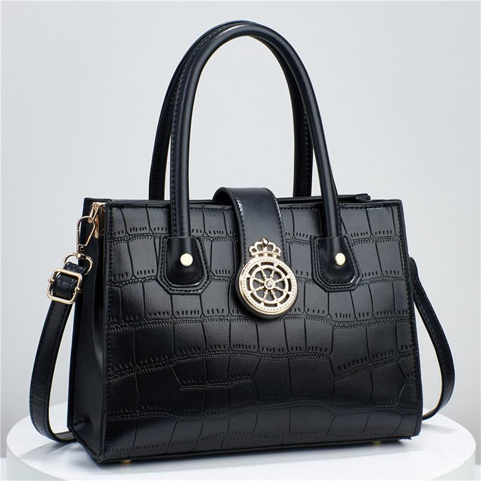 Black  Handbag For Girls 816 - Senora