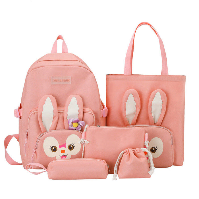 5 Pcs Set Backpack for Girls 2025 - Senora