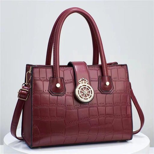 Maroon Handbag For Girls 816 - Senora