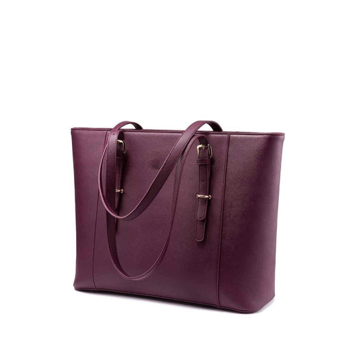 MAROON Laptop Handbag | Tote Bags | Laptop Briefcase | Laptop Bag 15.6-inch 107 - Senora