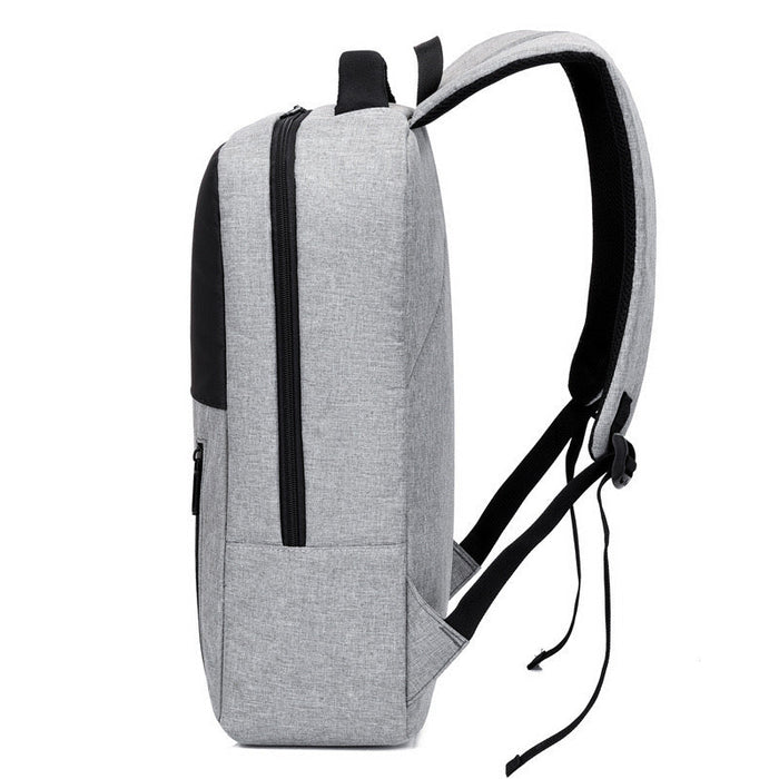 Grey Simple School College Bag 4245 - Senora