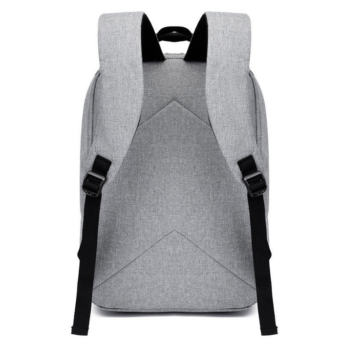 Grey Simple School College Bag 4245 - Senora