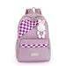 Purple School & College Backpack sale For Girls 4216 - Senora