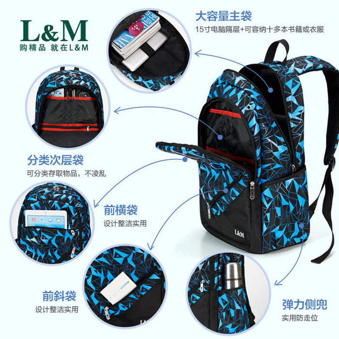 Laptop Backpack | Travel Backpack for Men 15.6 Inch School Bag 4199 - Senora