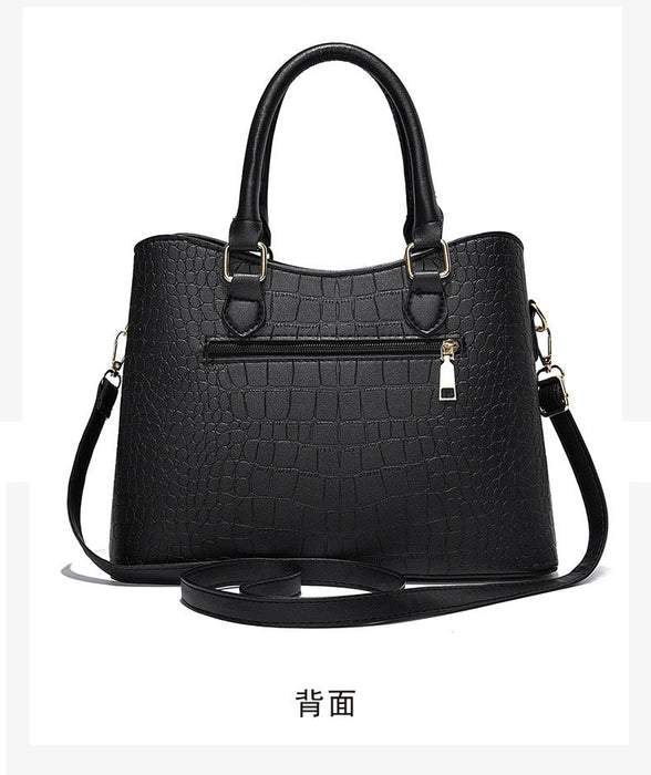 Black Branded Purse 671 - Senora