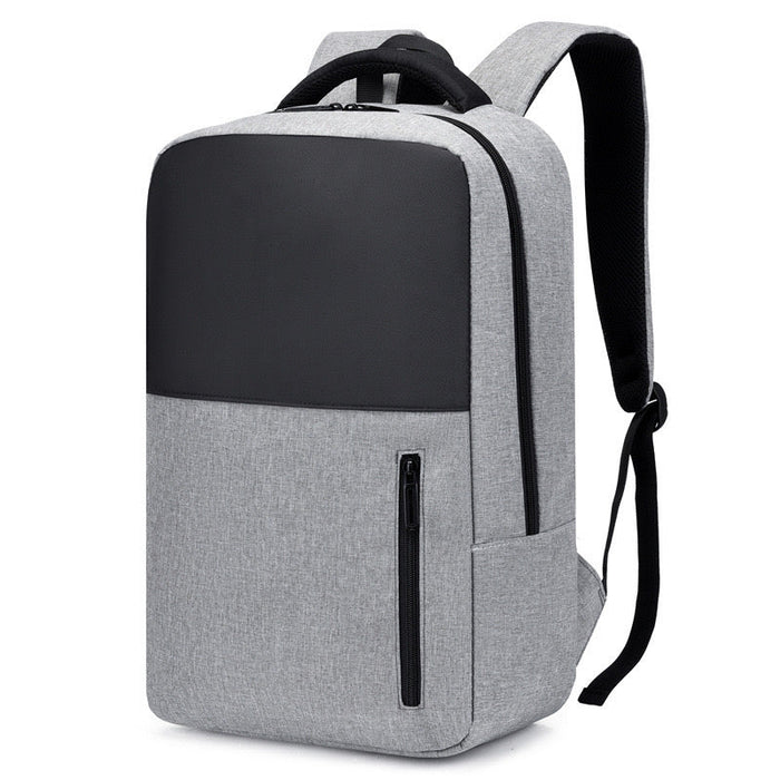 Grey Simple School College Bag 4245 - Senora