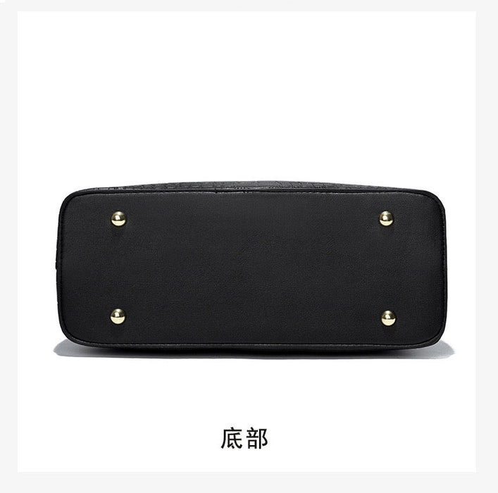 Black Branded Purse 671 - Senora