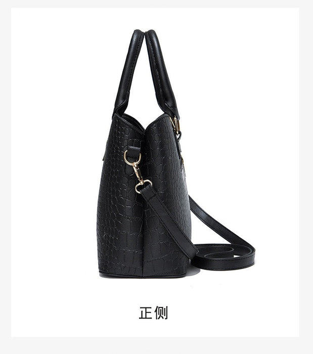 Black Branded Purse 671 - Senora