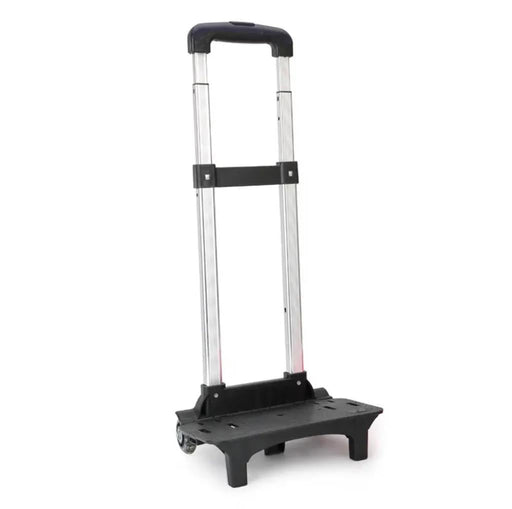 Black Kid Trolley for Backpack: Expandable 2-Wheel School Bag Luggage with High-Function Chariot Rod - Item 156 - Senora