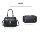 Handbag 3 Layers Leather Bags Women Vintage Shoulder Bags A13 GALAXY BAGS