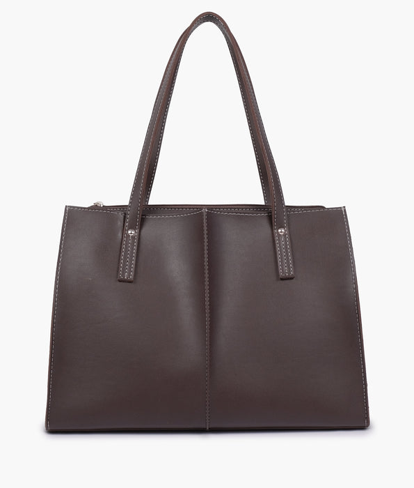 Dark Brown Tote Bag 561 - Senora