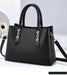 Black  Handbag For Girls 8807 - Senora