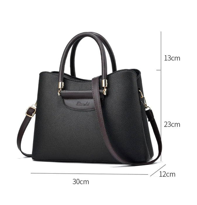 Black Office Handbags 671-1 - Senora