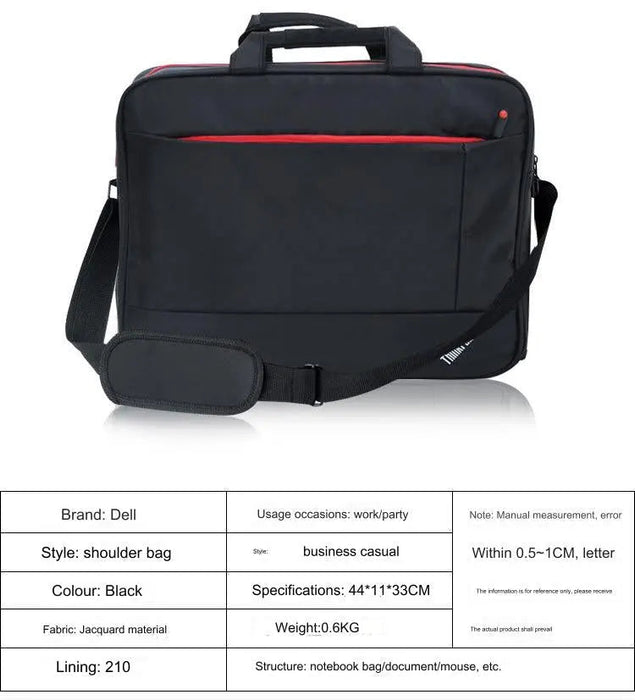 Black Thinkpad Laptop File Bag 4073 - Senora