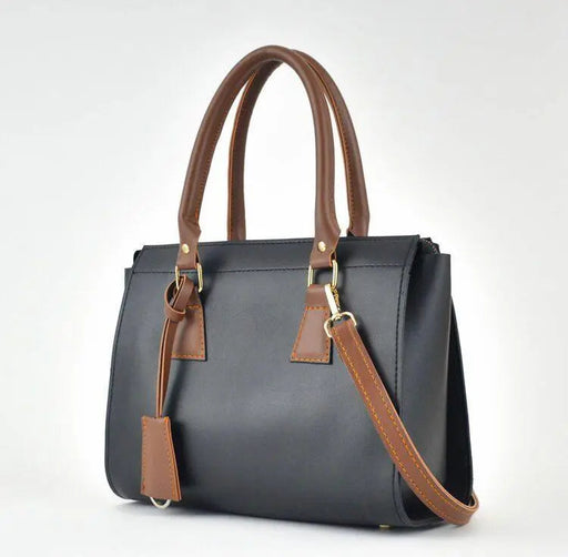 Black Top Handel Bag 666 - Senora