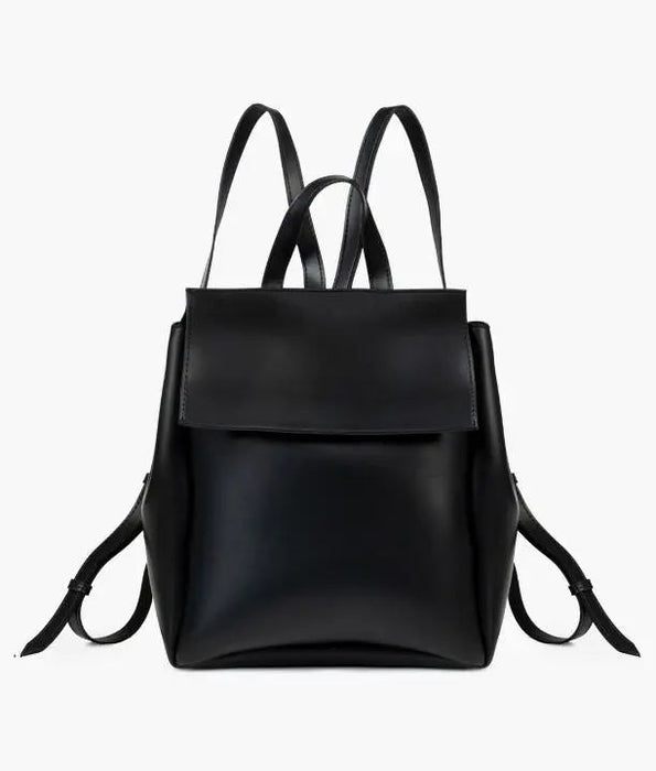 Black Women Leather Backpacks For women 557 - Senora