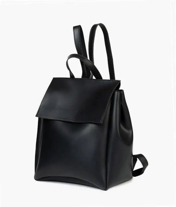 Black Women Leather Backpacks For women 557 - Senora