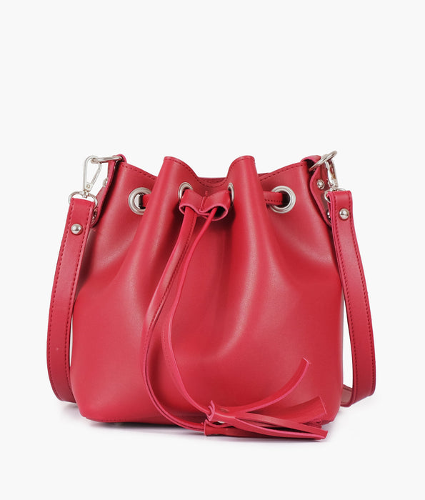 Red Girls Bucket Bag 576 - Senora