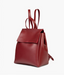 Maroon Women Leather Backpacks 557 - Senora