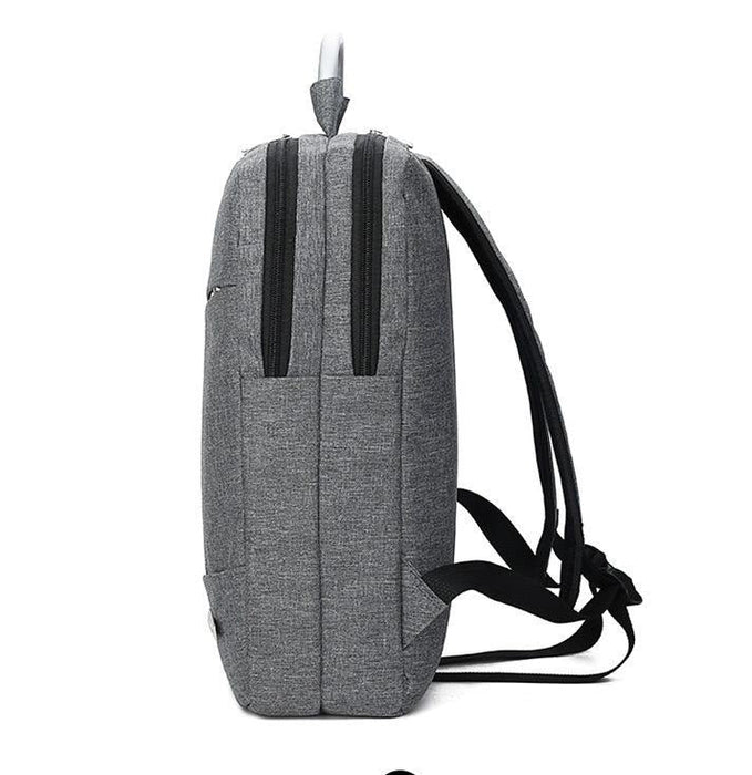 Grey Mens Womens Laptop Business Backpack 4232 - Senora