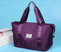 Dark Purple Travel Duffel Bag for Men & Women 4039 - Senora