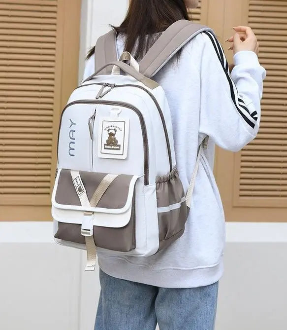 Durable Korean Vibe Unisex Backpack MS21 - Senora