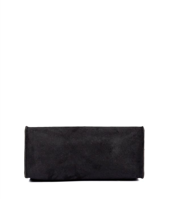 Black Velvet Handbag For Girls 598 - Senora