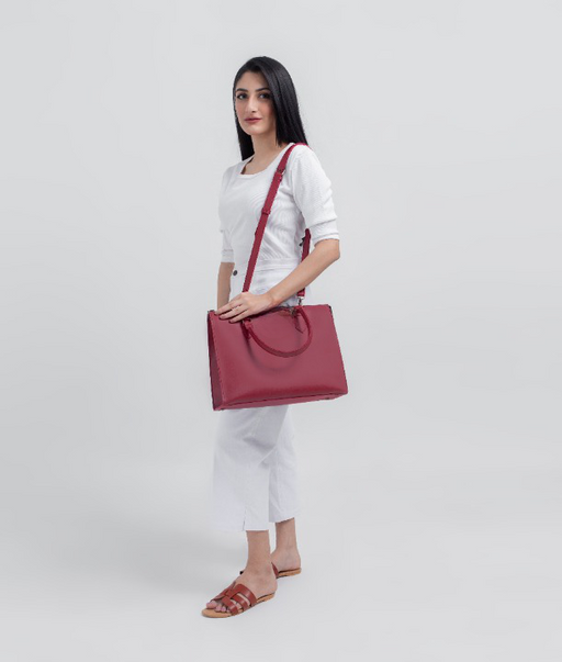 Maroon Handbag For Women 599 - Senora