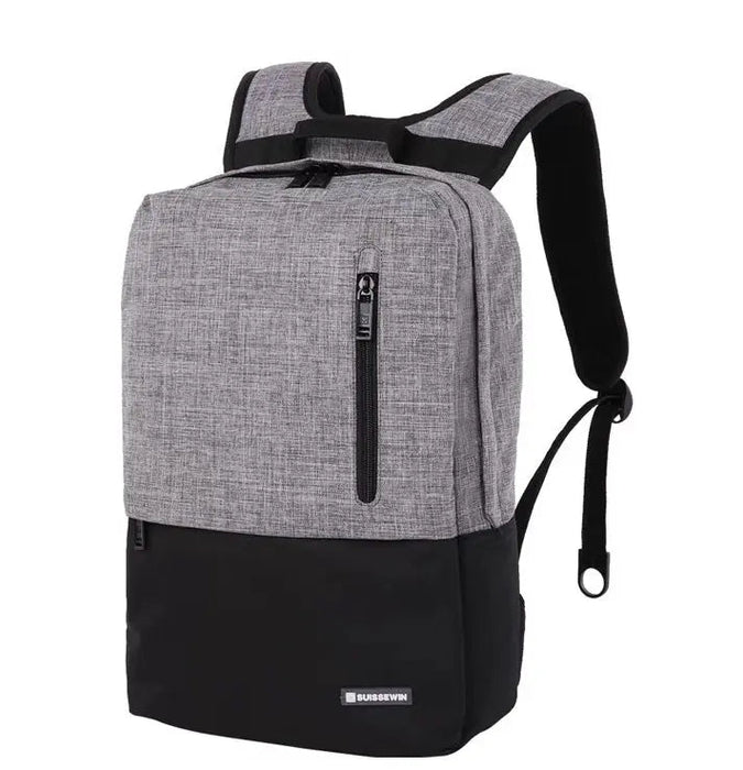 Grey Laptop Backpack For Boys And Girls 4023 - Senora