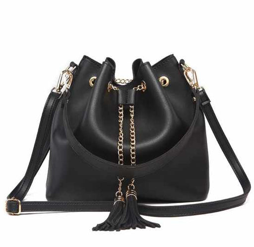 Black Girls Bucket Bag 576-1 - Senora