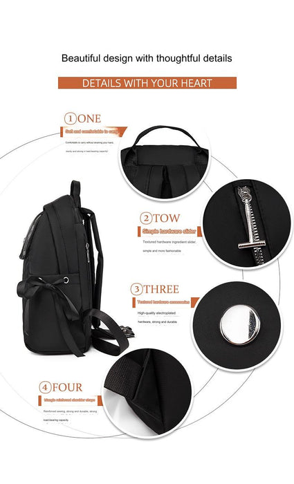 Black Backpack 4047 - Senora