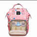 17" Baby diaper bag waterproof durable multi compartment diaper backpack - Senora