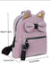 Glittery durable premium water resistant trendy travel backpack for girls - Senora