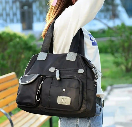 Women large capacity casual shoulder waterproof multi pockets crossbody bag - Senora