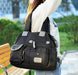 Women large capacity casual shoulder waterproof multi pockets crossbody bag - Senora