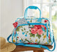 Quilted large weekender travel bag women large capacity multi functional baby floral bag - Senora