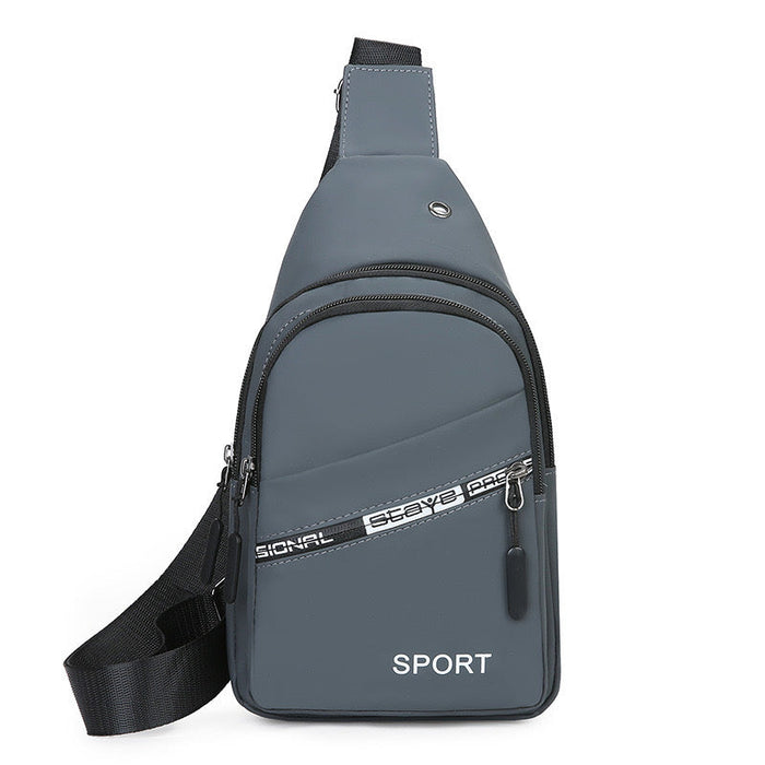 Grey Messenger Bags Sports Bag Gym Bag  4172 - Senora